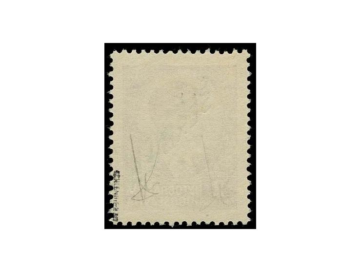 2 D. mit doppeltem Aufdruck, postfrisch, einwandfrei, sign. Schlenger BPP mit Fotoattest