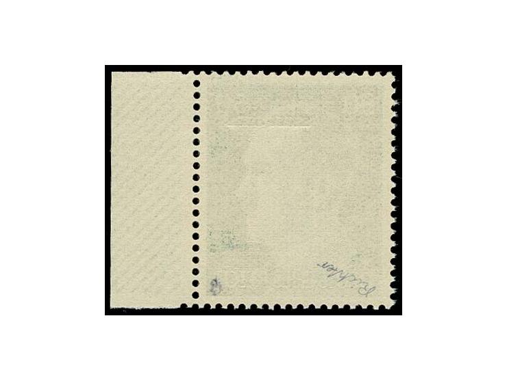 1941, 50 Pfg. vom rechten Seitenrand mit kopfstehendem Aufdruck, postfrisch, einwandfrei, sehr selten, sign. Richter und Foto