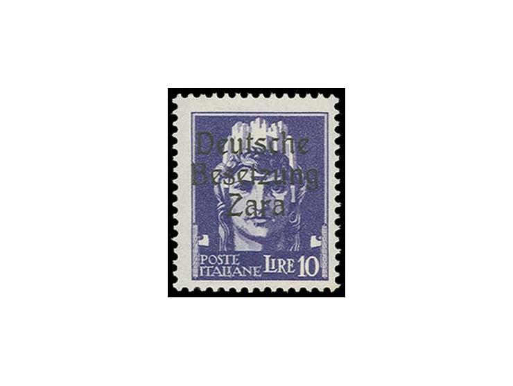 10 L. violett, postfrisch, Kabinett, sign. SZ, Ludin BPP und Fotoattest Krischke