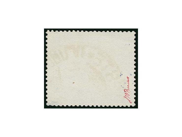 dito mit italienschen Tagesstempel "TIESTE ARRIVI PARTENZE...1.45", kleine helle Stelle unten rechts, sonst in guter Erhaltun