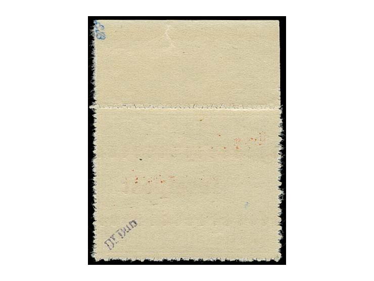 1944, Insel Kreta durchstochen mit Oberrand, postfrisch, einwandfrei, Fotoattest Müller BPP