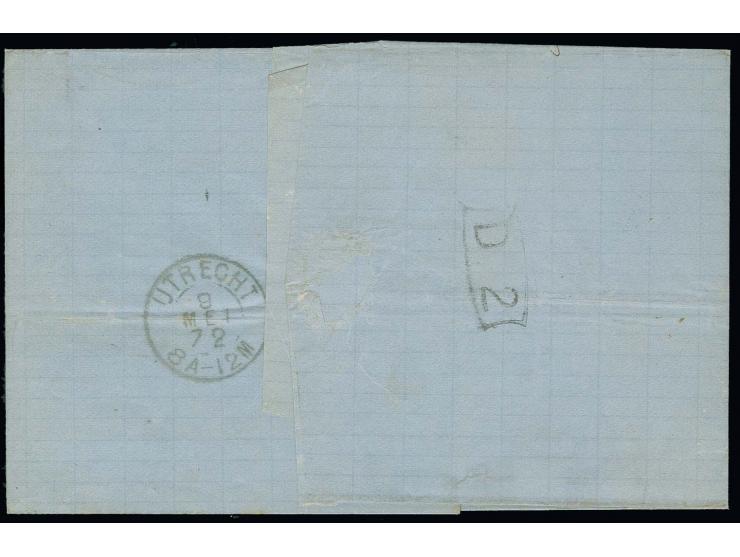  NIEDERLANDE: Kleiner Schild 1 Groschen karmin, 2 Groschen blau und 5 Groschen ocker, alle farbfrisch, gut geprägt und gezähn