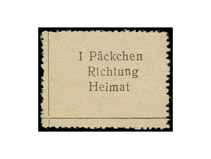 1943, Krim-Päckchenmarke, Type II, ungummiert wie verausgabt, Kabinett, sign. Pickenpack mit Attest