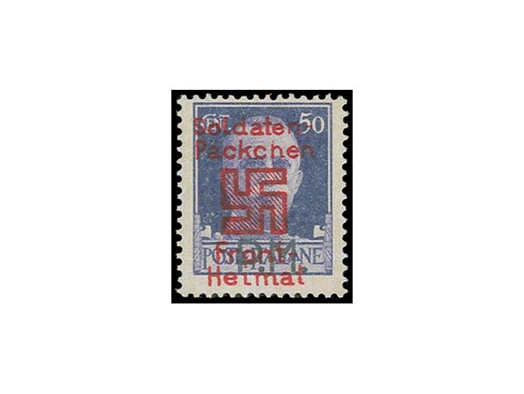 50 C. hellviolett, postfrisch, Kabinett, sign. Zierer und Wallner sowie Fotoattest Krischke