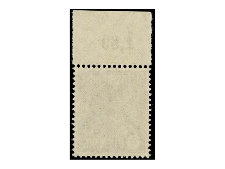 1947, Arbeiter 6 Pfg. schwärzlichbläulichviolett, mit nicht durchgezähntem Oberrand, postfrisch, Befund Hohmann BPP