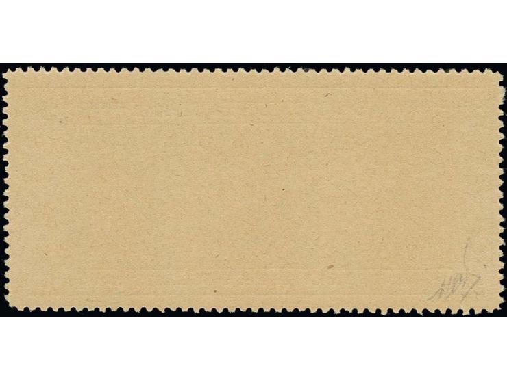 Antifa-Block auf grauem Papier, Type I, postfrisch, tadellos, rückseitig mit Bleistiftsignatur und Fotoattest Ströh BPP (Mi. 
