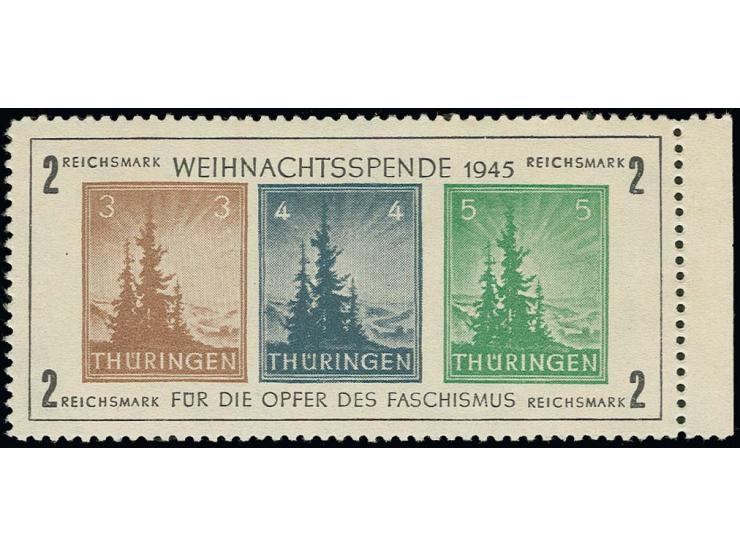 Dickes Papier: Type IV mit rechtem Rand, postfrisch, tadellos, Fotoattest Ströh BPP 