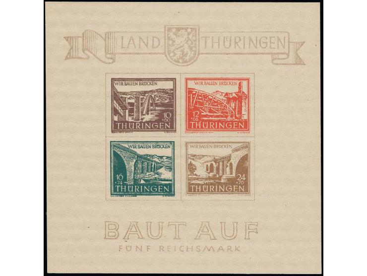 dito, mit 12 Pfg. dunkelzinnoberrot, Type IV, postfrisch, tadellos, Fotoattest Stöh BPP