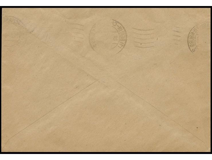1949, Liebknecht/Luxemburg 24 Pfg. mit Maschinenstempel "BERLIN-CHARLOTTENBURG 2 23.2.49" auf Firmenvordruckbrief nach Geisin