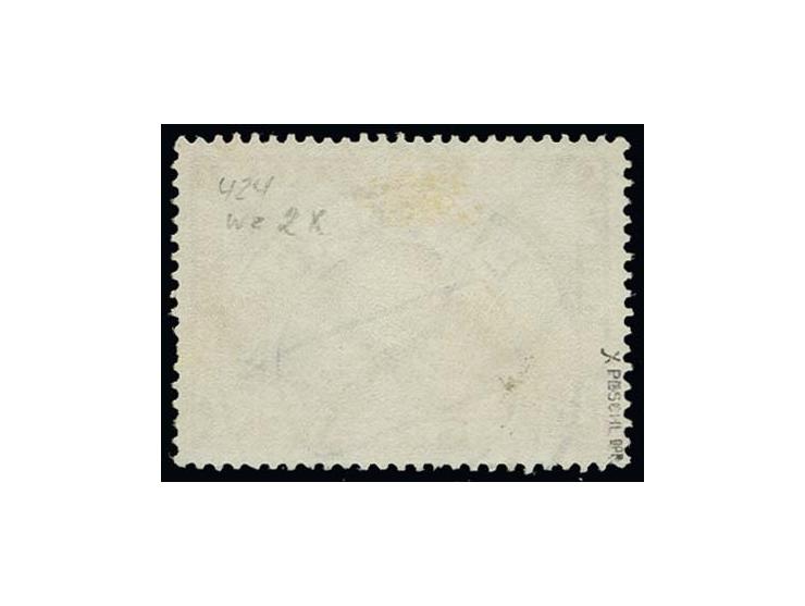 1928, Zeppelin 4 M. with upright watermark, with very clear cancel "EISENACH -4.12.35", two short perfs, otherwise in usual c