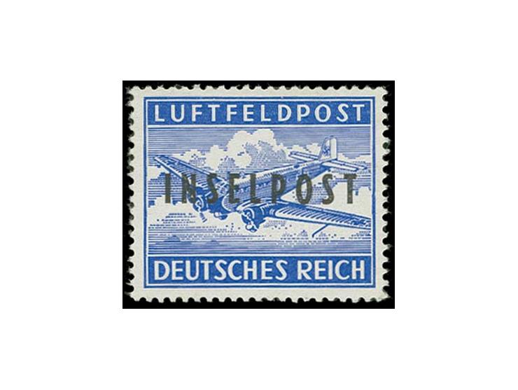 1944, Rhodos perforated, unused with complete, here and there slightly disturbed gum, very good perforation and apart from on