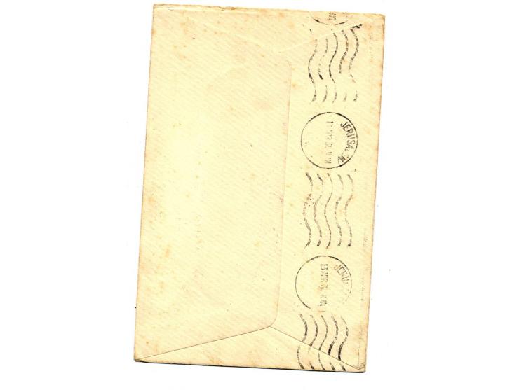 1931, Ägyptenfahrt, ägyptische Post, Brief (geringfügig fleckig) mit Zeppelin 50 und 100 M. mit Sonderstempel von Port Said n