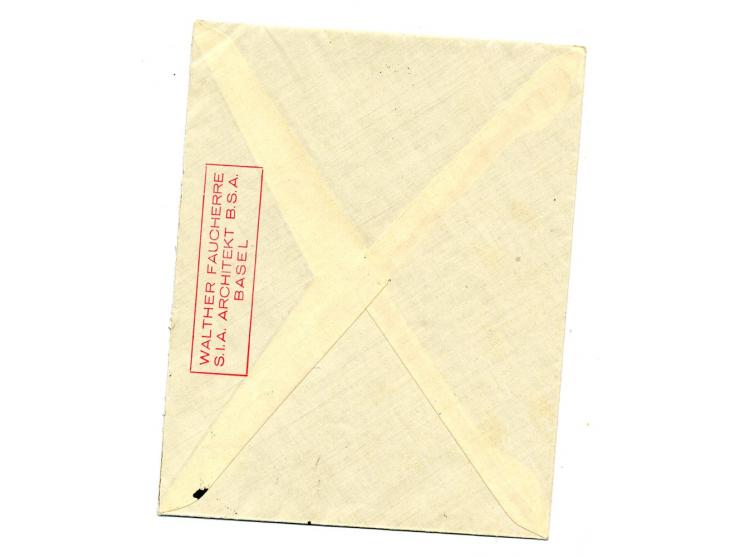 1930, Polarfahrt, Auflieferung Friedrichshafen bis Malygin, Brief mit Polarfahrt 1 M. und 2 M. sowie Steinadler 1 M. nach Bas