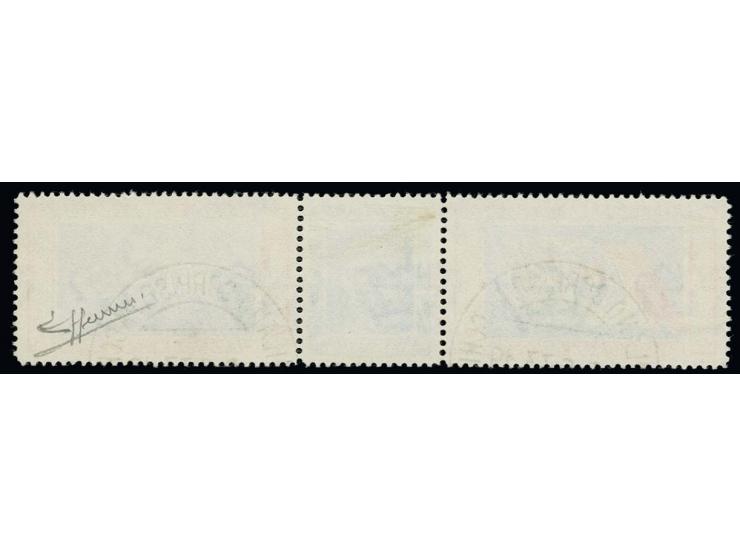 1933, Balbo flight, 5,25L+19,75 L. "RECA" with clear cds., fine, Sorani certificate
