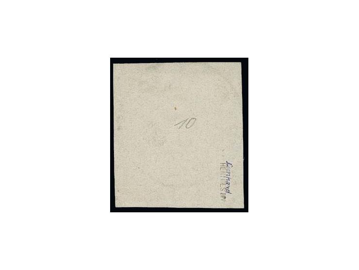 7 Kr. grauultramarin mit T&T-EKr. "ROMROD 13/6 1872", ideal gestempelt auf Briefstück, Kabinett, Befund Hennies BPP