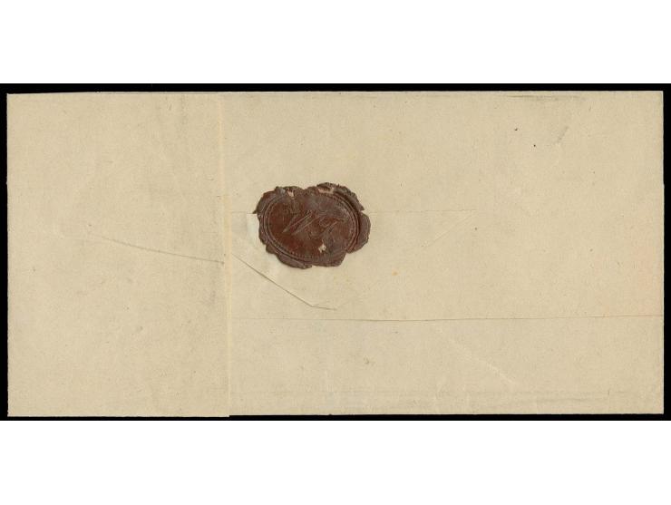 10 Gr. gelblichgrau, 5 Einzelwerte mit handschriftlicher Entwertung "Dorum 13/9 70" zusammen mit Kleiner Schild ¼ Gr. mit sau