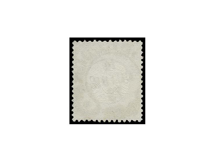 2½ Gr. rotbraun, farbfrisch und gut gezähnt sowie geprägtm mit klarem Hufeisenstempel "DÜSSELDORF 14 OCTBR. 73", Kabinett, Fo