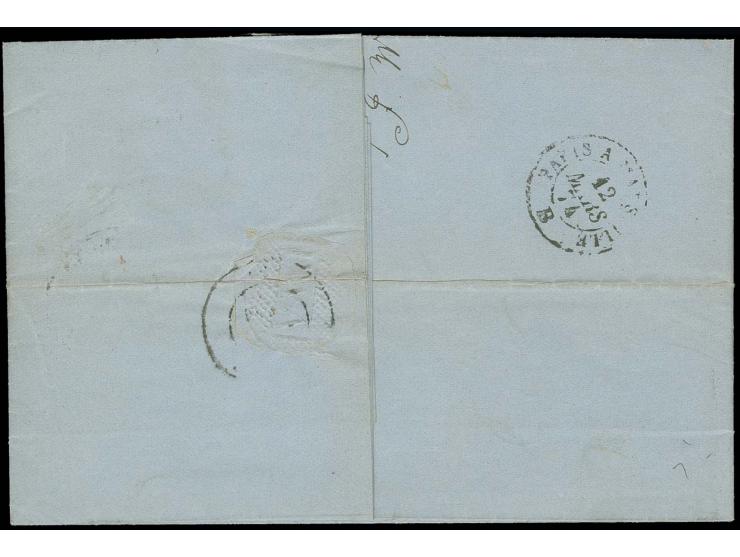 2½ Gr. braun, zusammen mit 1 Gr. im kleinen Format L15, beide farbfrisch, gut gezähnt und einwandfrei erhalten mit Hufeisenst