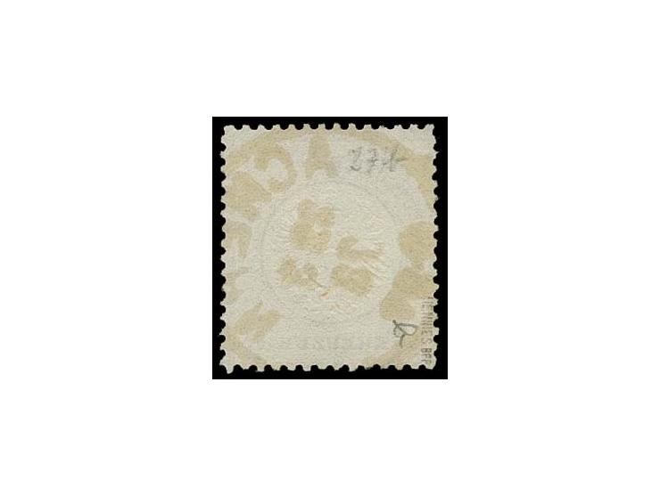 9 Kr. rotbraun mit zentrischem EKr. "AACHEN 23 3 73", Pracht, sign. und Fotobefund Hennies BPP