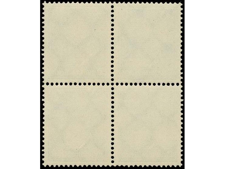 Berühmte Deutsche 20 Pfg., Wz. stehend, postfrischer 4er-Block (Mi. 680,-)