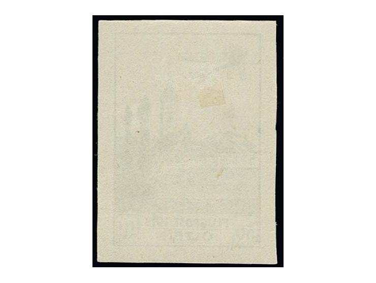Olten-Oensingen 50 c. dark green, imperforated special print on gummed paper, good margins all round, very fine and scarce, R
