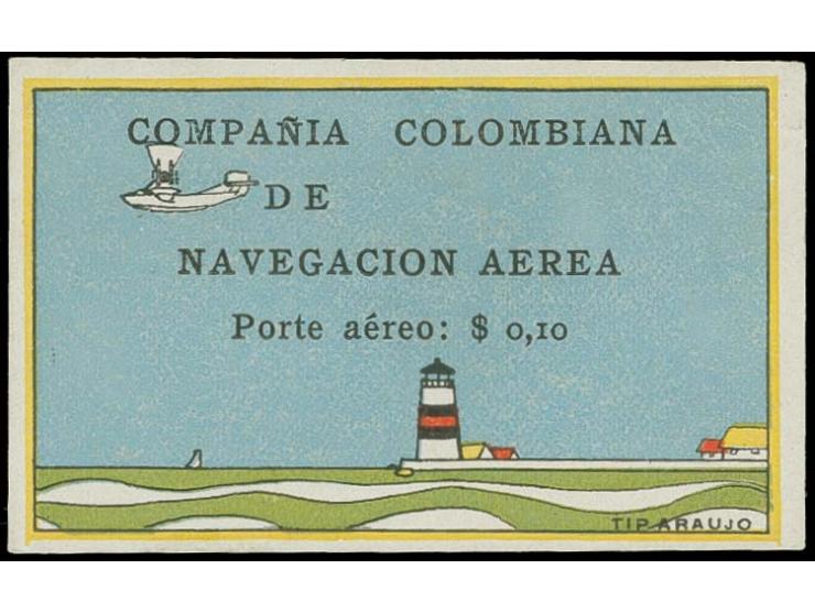 'Lighthouse' 10 c., good margins all round and of excellent colour, unused as issued, very fine, signed Bloch with certificat