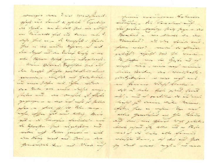  1866, portofreies Feldpostbriefkuvert mit zugehörigem Inhalt aus Landshut vom 17.8. vom Quartiermeister des königlich bayeri