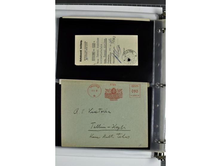 1918/41, rund 150 Briefe und Karten, dabei Feldpost Freiheitskrieg 1918/20, provisorische Stempel, Reco, Zensur, Flugpostbrie