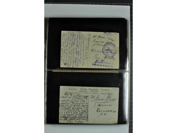 1918/41, rund 150 Briefe und Karten, dabei Feldpost Freiheitskrieg 1918/20, provisorische Stempel, Reco, Zensur, Flugpostbrie