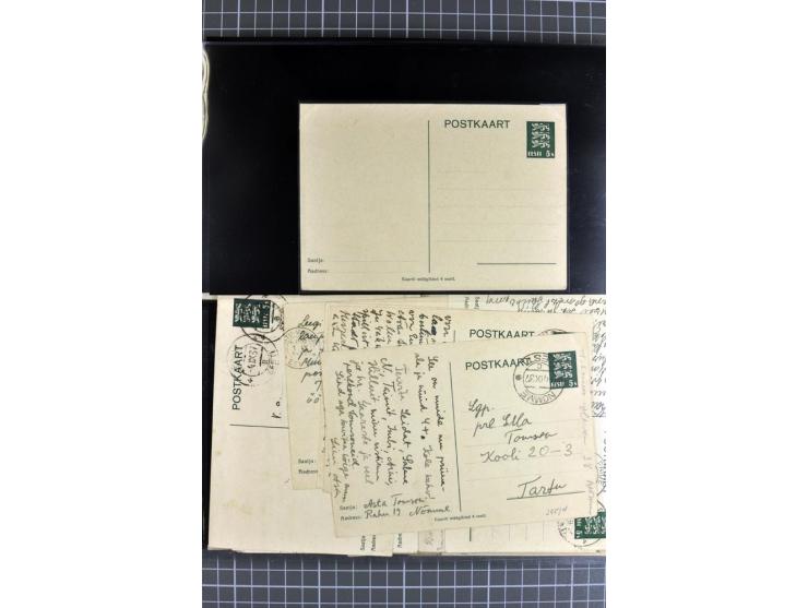 1923/40, Ganzsachensammlung ungebraucht und gestempelt, in beiden Erhaltungen gesammelt, dabei DuB1 ungebraucht und gestempel