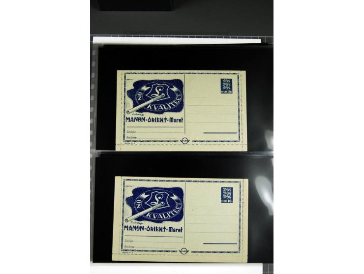 1937, PARO-Kartenbriefe 1-28 ungebraucht kpl., bei 2 Exemplaren Perforation minimal bestoßen, nur 1032 kpl. Serien möglich