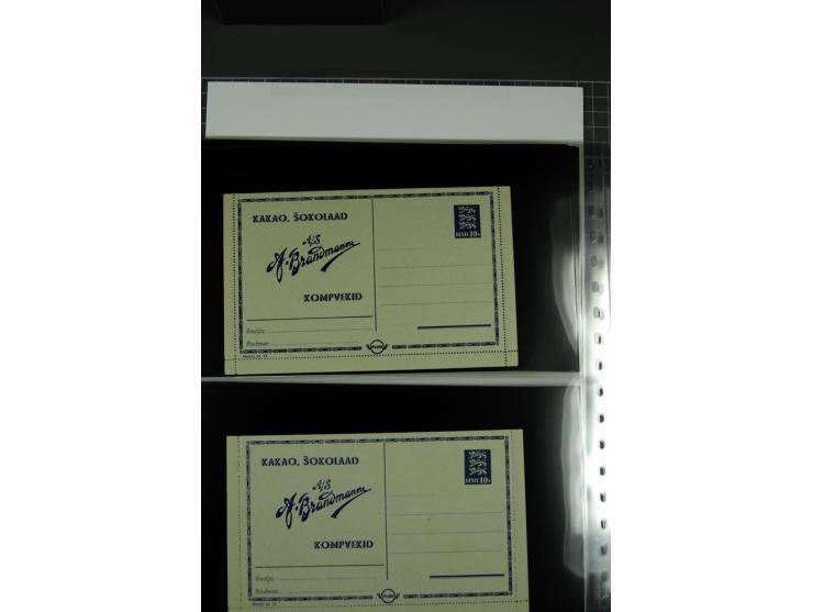 1937, PARO-Kartenbriefe 1-28 ungebraucht kpl., bei 2 Exemplaren Perforation minimal bestoßen, nur 1032 kpl. Serien möglich