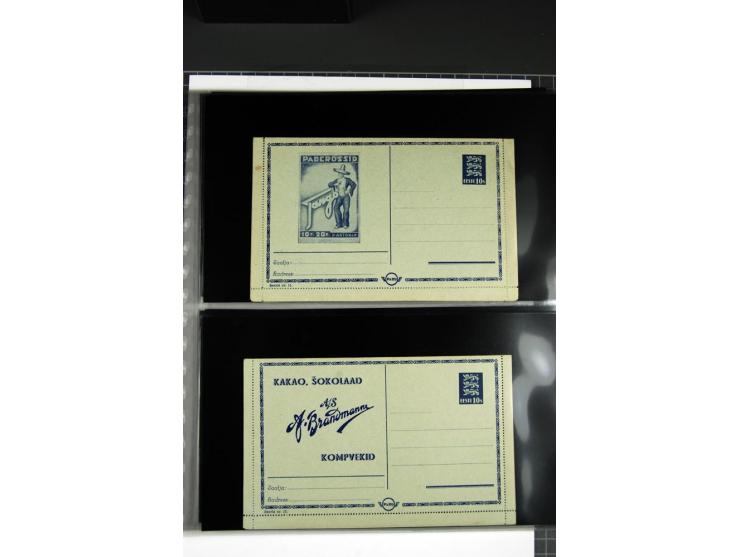 1937, PARO-Kartenbriefe 1-28 ungebraucht kpl., bei 2 Exemplaren Perforation minimal bestoßen, nur 1032 kpl. Serien möglich