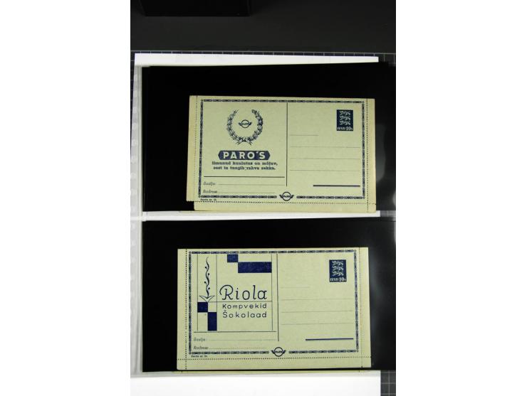 1937, PARO-Kartenbriefe 1-28 ungebraucht kpl., bei 2 Exemplaren Perforation minimal bestoßen, nur 1032 kpl. Serien möglich