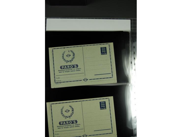 1937, PARO-Kartenbriefe 1-28 ungebraucht kpl., bei 2 Exemplaren Perforation minimal bestoßen, nur 1032 kpl. Serien möglich