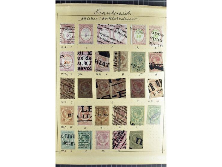1849/1960 (ca.), interessanter Sammlungsbestand mit viel Klassik, dabei u.a. schöner Brief mit Ceres 1 Fr. u. 25 C. nach Mexi