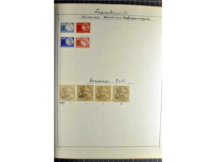 1849/1960 (ca.), interessanter Sammlungsbestand mit viel Klassik, dabei u.a. schöner Brief mit Ceres 1 Fr. u. 25 C. nach Mexi
