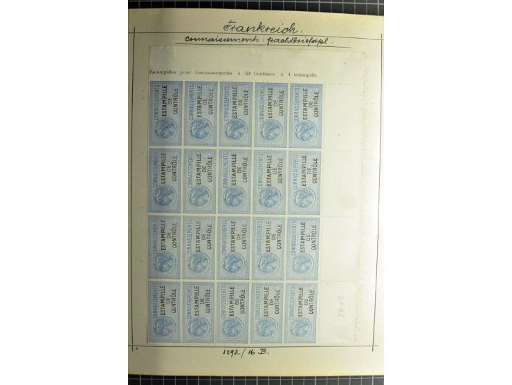 1849/1960 (ca.), interessanter Sammlungsbestand mit viel Klassik, dabei u.a. schöner Brief mit Ceres 1 Fr. u. 25 C. nach Mexi