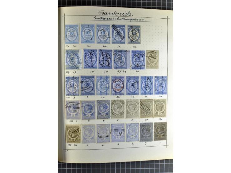 1849/1960 (ca.), interessanter Sammlungsbestand mit viel Klassik, dabei u.a. schöner Brief mit Ceres 1 Fr. u. 25 C. nach Mexi
