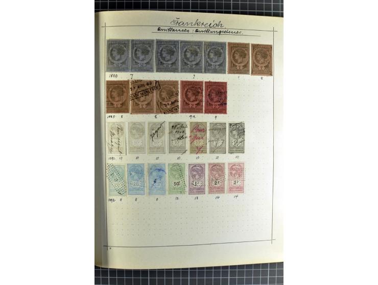 1849/1960 (ca.), interessanter Sammlungsbestand mit viel Klassik, dabei u.a. schöner Brief mit Ceres 1 Fr. u. 25 C. nach Mexi