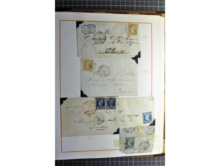1849/1960 (ca.), interessanter Sammlungsbestand mit viel Klassik, dabei u.a. schöner Brief mit Ceres 1 Fr. u. 25 C. nach Mexi