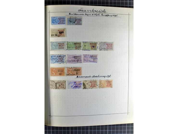 1849/1960 (ca.), interessanter Sammlungsbestand mit viel Klassik, dabei u.a. schöner Brief mit Ceres 1 Fr. u. 25 C. nach Mexi