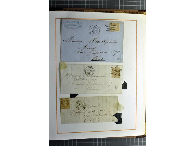 1849/1960 (ca.), interessanter Sammlungsbestand mit viel Klassik, dabei u.a. schöner Brief mit Ceres 1 Fr. u. 25 C. nach Mexi