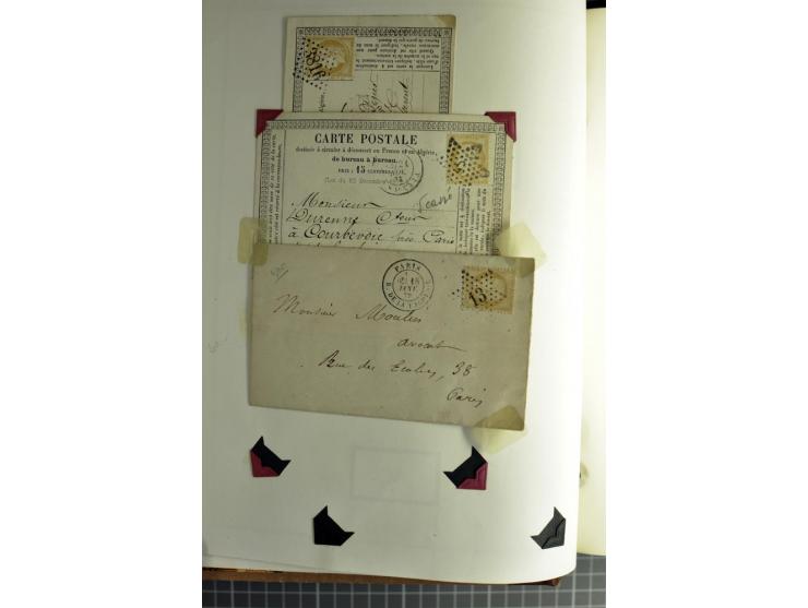1849/1960 (ca.), interessanter Sammlungsbestand mit viel Klassik, dabei u.a. schöner Brief mit Ceres 1 Fr. u. 25 C. nach Mexi