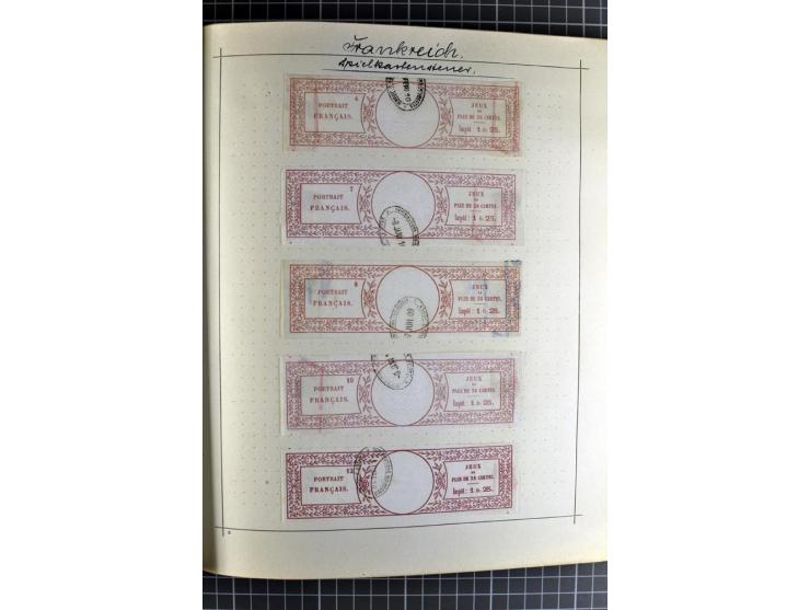 1849/1960 (ca.), interessanter Sammlungsbestand mit viel Klassik, dabei u.a. schöner Brief mit Ceres 1 Fr. u. 25 C. nach Mexi