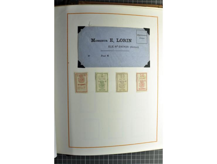 1849/1960 (ca.), interessanter Sammlungsbestand mit viel Klassik, dabei u.a. schöner Brief mit Ceres 1 Fr. u. 25 C. nach Mexi