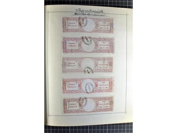1849/1960 (ca.), interessanter Sammlungsbestand mit viel Klassik, dabei u.a. schöner Brief mit Ceres 1 Fr. u. 25 C. nach Mexi
