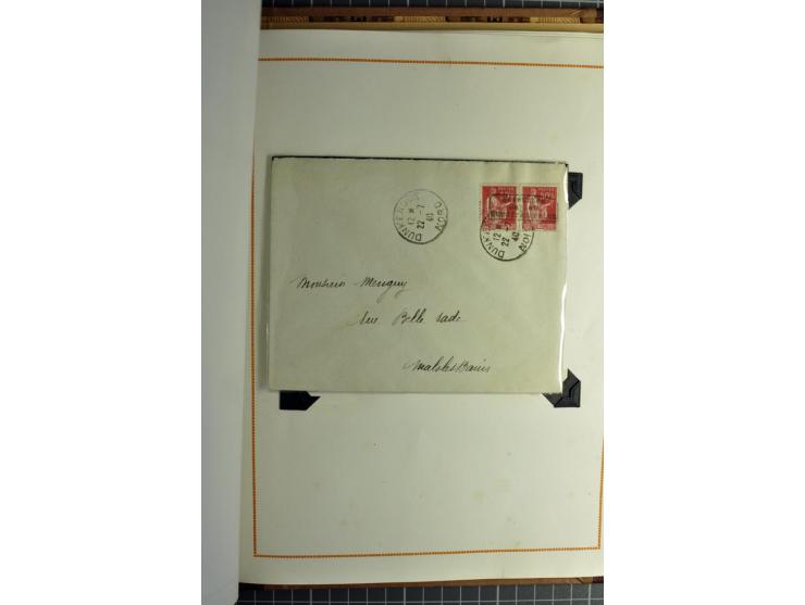 1849/1960 (ca.), interessanter Sammlungsbestand mit viel Klassik, dabei u.a. schöner Brief mit Ceres 1 Fr. u. 25 C. nach Mexi