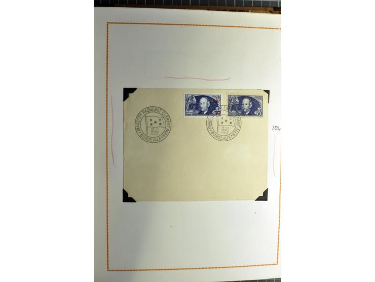 1849/1960 (ca.), interessanter Sammlungsbestand mit viel Klassik, dabei u.a. schöner Brief mit Ceres 1 Fr. u. 25 C. nach Mexi