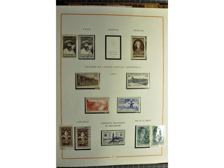 1849/1960 (ca.), interessanter Sammlungsbestand mit viel Klassik, dabei u.a. schöner Brief mit Ceres 1 Fr. u. 25 C. nach Mexi